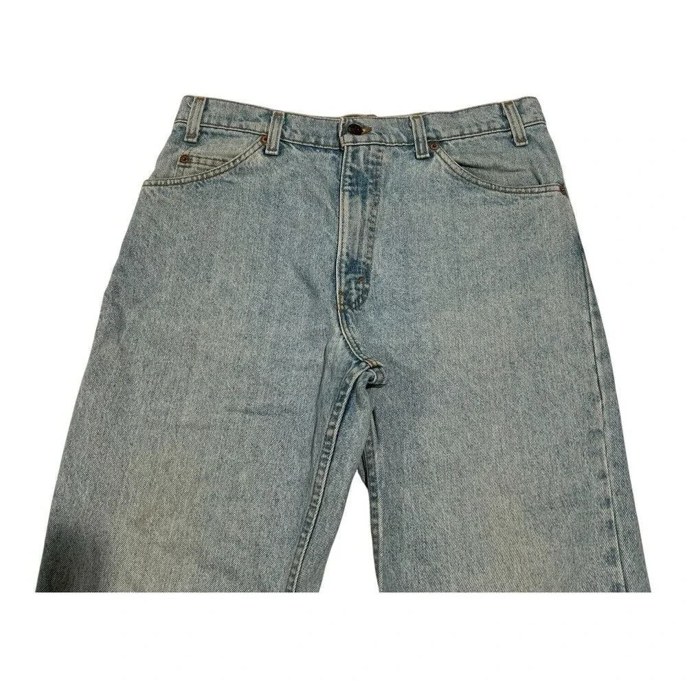 Vintage 80's Levi's 575 Orange Tab Blue‎ Jeans W33 L30